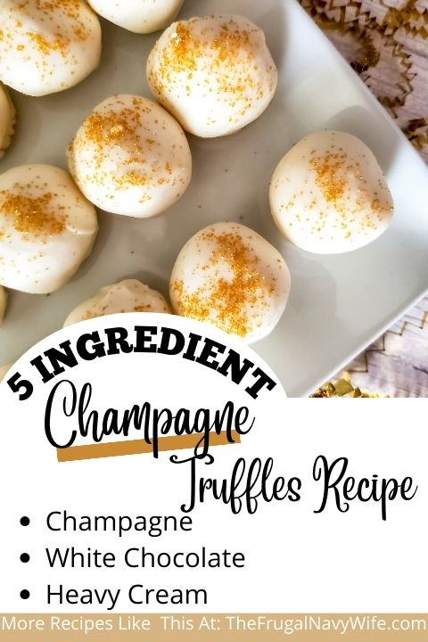 Champagne Truffles Recipe
