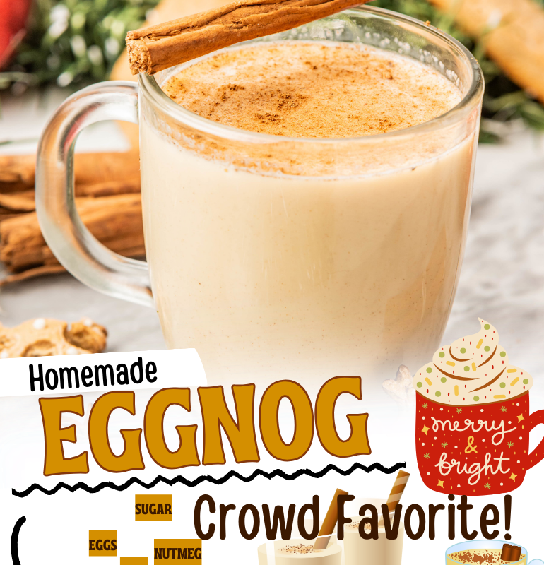 Homemade Eggnog Recipe